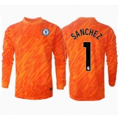 Chelsea Robert Sanchez #1 Målvakt Replika Hemmatröja 2024-25 Långärmad