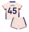 Chelsea Romeo Lavia #45 Replika Bortatröja Barn 2024-25 Kortärmad (+ byxor)