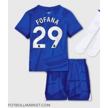 Chelsea Wesley Fofana #29 Replika Hemmatröja Barn 2025-26 Kortärmad (+ byxor)
