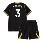 Chelsea Wesley Fofana #3 Replika Bortatröja Barn 2026-27 Kortärmad (+ byxor)