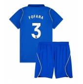 Chelsea Wesley Fofana #3 Replika Hemmatröja Barn 2026-27 Kortärmad (+ byxor)