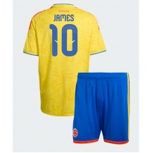 Colombia James Rodriguez #10 Replika Hemmatröja Barn VM 2026 Kortärmad (+ byxor)