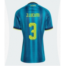 Colombia Jhon Lucumi #3 Replika Bortatröja Dam VM 2026 Kortärmad