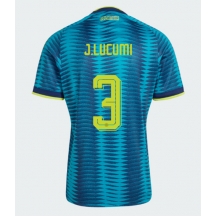 Colombia Jhon Lucumi #3 Replika Bortatröja VM 2026 Kortärmad