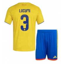 Colombia Jhon Lucumi #3 Replika Hemmatröja Barn VM 2026 Kortärmad (+ byxor)
