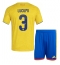 Colombia Jhon Lucumi #3 Replika Hemmatröja Barn VM 2026 Kortärmad (+ byxor)