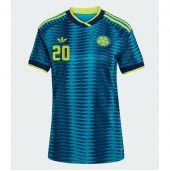 Colombia Juan Fernando Quintero #20 Replika Bortatröja Dam VM 2026 Kortärmad