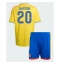 Colombia Juan Fernando Quintero #20 Replika Hemmatröja Barn VM 2026 Kortärmad (+ byxor)