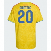 Colombia Juan Fernando Quintero #20 Replika Hemmatröja Dam VM 2026 Kortärmad