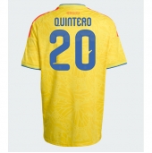 Colombia Juan Fernando Quintero #20 Replika Hemmatröja VM 2026 Kortärmad