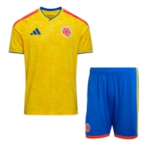 Colombia Replika Hemmatröja Barn VM 2026 Kortärmad (+ byxor)