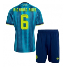 Colombia Richard Rios #6 Replika Bortatröja Barn VM 2026 Kortärmad (+ byxor)