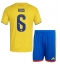 Colombia Richard Rios #6 Replika Hemmatröja Barn VM 2026 Kortärmad (+ byxor)