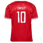 Danmark Christian Eriksen #10 Replika Hemmatröja EM 2024 Kortärmad