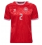 Danmark Joachim Andersen #2 Replika Hemmatröja EM 2024 Kortärmad