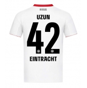 Eintracht Frankfurt Can Uzun #42 Replika Bortatröja 2025-26 Kortärmad