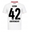Eintracht Frankfurt Can Uzun #42 Replika Bortatröja 2025-26 Kortärmad