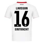 Eintracht Frankfurt Hugo Larsson #16 Replika Bortatröja 2025-26 Kortärmad