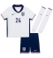 England Cole Palmer #24 Replika Hemmatröja Barn EM 2024 Kortärmad (+ byxor)