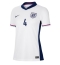 England Declan Rice #4 Replika Hemmatröja Dam EM 2024 Kortärmad