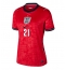 England Eberechi Eze #21 Replika Bortatröja Dam VM 2026 Kortärmad
