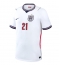 England Eberechi Eze #21 Replika Hemmatröja VM 2026 Kortärmad