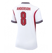 England Elliot Anderson #8 Replika Hemmatröja Dam VM 2026 Kortärmad