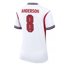 England Elliot Anderson #8 Replika Hemmatröja Dam VM 2026 Kortärmad
