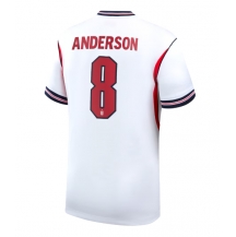 England Elliot Anderson #8 Replika Hemmatröja VM 2026 Kortärmad