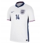 England Ezri Konsa #14 Replika Hemmatröja EM 2024 Kortärmad