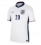 England Jarrod Bowen #20 Replika Hemmatröja EM 2024 Kortärmad