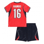 England Kobbie Mainoo #16 Replika Bortatröja Barn VM 2026 Kortärmad (+ byxor)