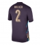 England Kyle Walker #2 Replika Bortatröja EM 2024 Kortärmad