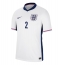 England Kyle Walker #2 Replika Hemmatröja EM 2024 Kortärmad