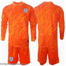England Målvakt Replika Hemmatröja Barn EM 2024 Långärmad (+ byxor)