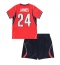 England Reece James #24 Replika Bortatröja Barn VM 2026 Kortärmad (+ byxor)