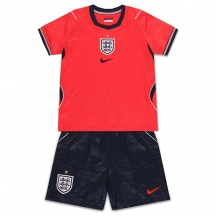 England Replika Bortatröja Barn VM 2026 Kortärmad (+ byxor)
