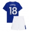 Everton Ashley Young #18 Replika Hemmatröja Barn 2024-25 Kortärmad (+ byxor)