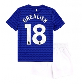Everton Jack Grealish #18 Replika Hemmatröja Barn 2025-26 Kortärmad (+ byxor)