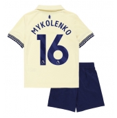 Everton Vitaliy Mykolenko #16 Replika Bortatröja Barn 2025-26 Kortärmad (+ byxor)