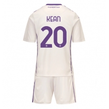 Fiorentina Moise Kean #20 Replika Bortatröja Barn 2025-26 Kortärmad (+ byxor)