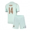 Frankrike Adrien Rabiot #14 Replika Bortatröja Barn VM 2026 Kortärmad (+ byxor)