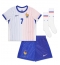Frankrike Antoine Griezmann #7 Replika Bortatröja Barn EM 2024 Kortärmad (+ byxor)