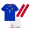 Frankrike Antoine Griezmann #7 Replika Hemmatröja Barn EM 2024 Kortärmad (+ byxor)
