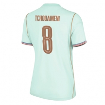 Frankrike Aurelien Tchouameni #8 Replika Bortatröja Dam VM 2026 Kortärmad