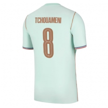 Frankrike Aurelien Tchouameni #8 Replika Bortatröja VM 2026 Kortärmad
