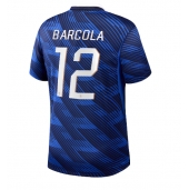 Frankrike Bradley Barcola #12 Replika Hemmatröja VM 2026 Kortärmad