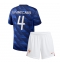 Frankrike Dayot Upamecano #4 Replika Hemmatröja Barn VM 2026 Kortärmad (+ byxor)