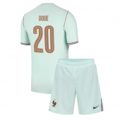 Frankrike Desire Doue #20 Replika Bortatröja Barn VM 2026 Kortärmad (+ byxor)