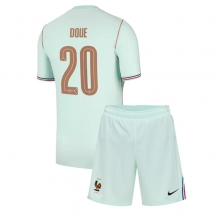 Frankrike Desire Doue #20 Replika Bortatröja Barn VM 2026 Kortärmad (+ byxor)